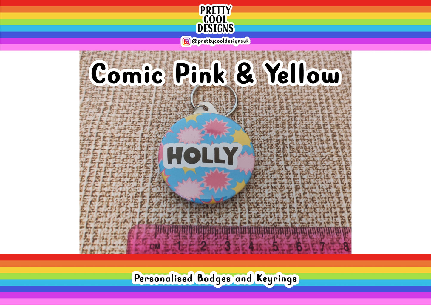 Personalized Name Badge: Fun Birthday Gift