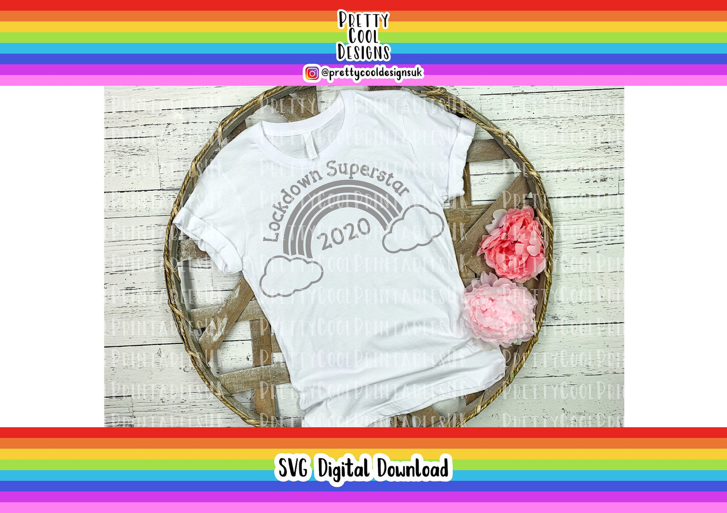 SVG Digital File Download Lockdown Superstar 2020