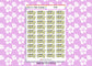 PPA Teacher Planner Stickers UK - 1 Sheet