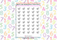 Business Studies Subject Teacher Student Planner Stickers UK - 1 Sheet