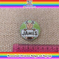 Personalised Badge or Keyring Christmas Present Birthday Gift Secret Santa