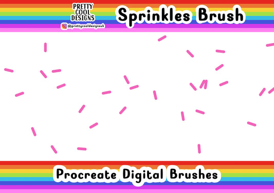 1 Sprinkle Brush for Procreate Digital Download