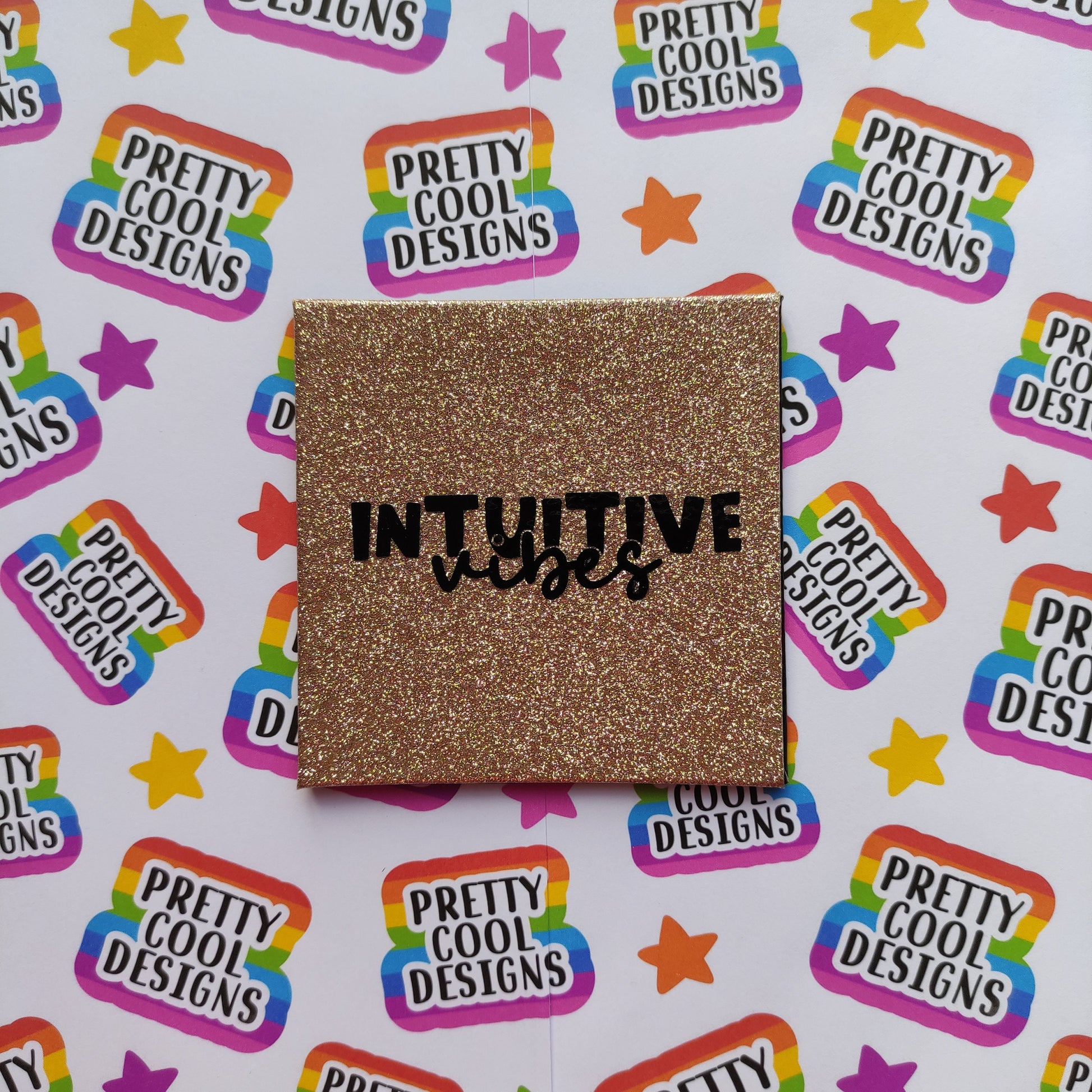 Glitter Coaster Vibes Slogan Christmas Gift Present
