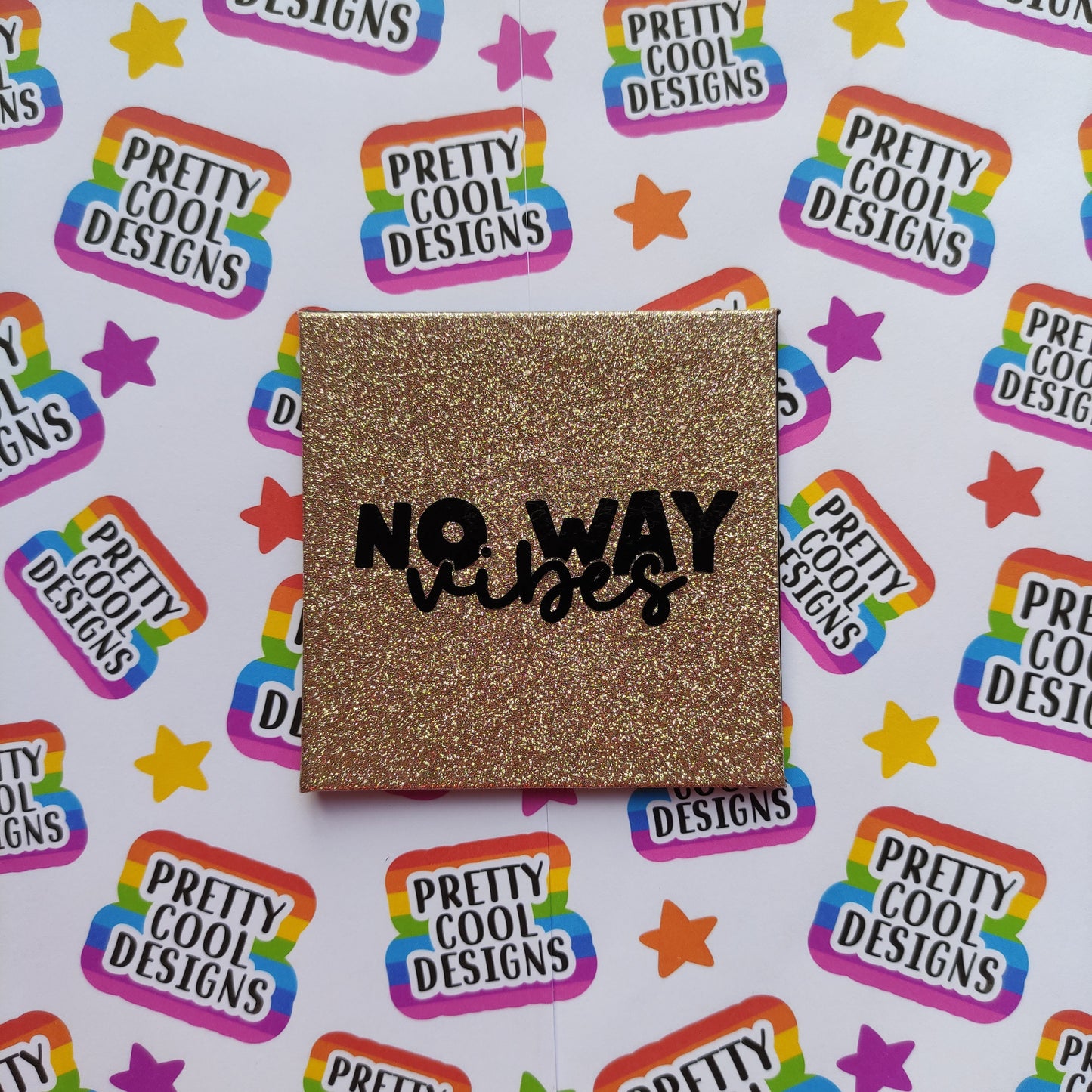 Glitter Coaster Vibes Slogan Christmas Gift Present
