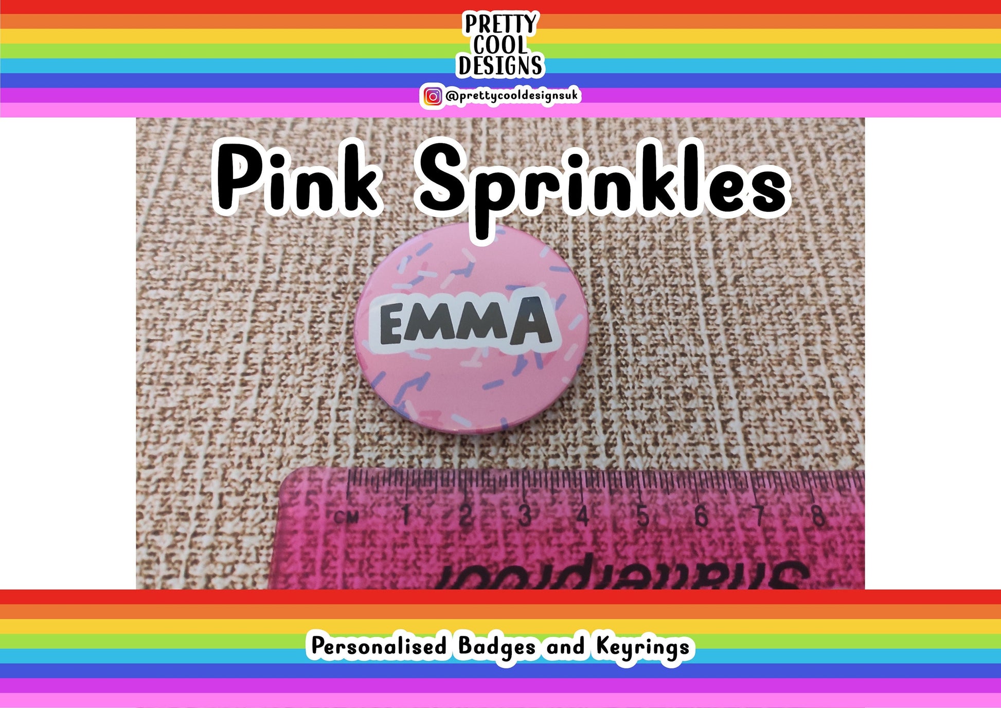 Personalized Name Badge: Fun Birthday Gift