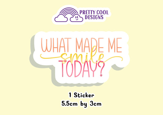 Rainbow Affirmation Sticker: Self Love, Motivational Journal Planner (NOT Waterproof)