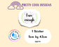 Waterproof Vinyl I am Enough Sticker Rainbow Affirmation Self Love Motivational Sticker Laptop Scrapbook Journal Planner Sticker