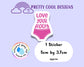 Love Your Body Sticker: Waterproof Vinyl Affirmation Decal