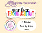 Year Four Teaching Assistant Rainbow Affirmation Self Love Motivational Sticker Journal Scrapbook Planner Sticker (NOT WATERPROOF)