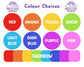2023 Planner Stickers: Blank Journal Tabs, Diary Decor