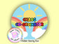 Chaos Co-Ordinator Rainbow Teacher Teaching Assistant Senco Sendco ECT Sticker (NOT WATERPROOF)