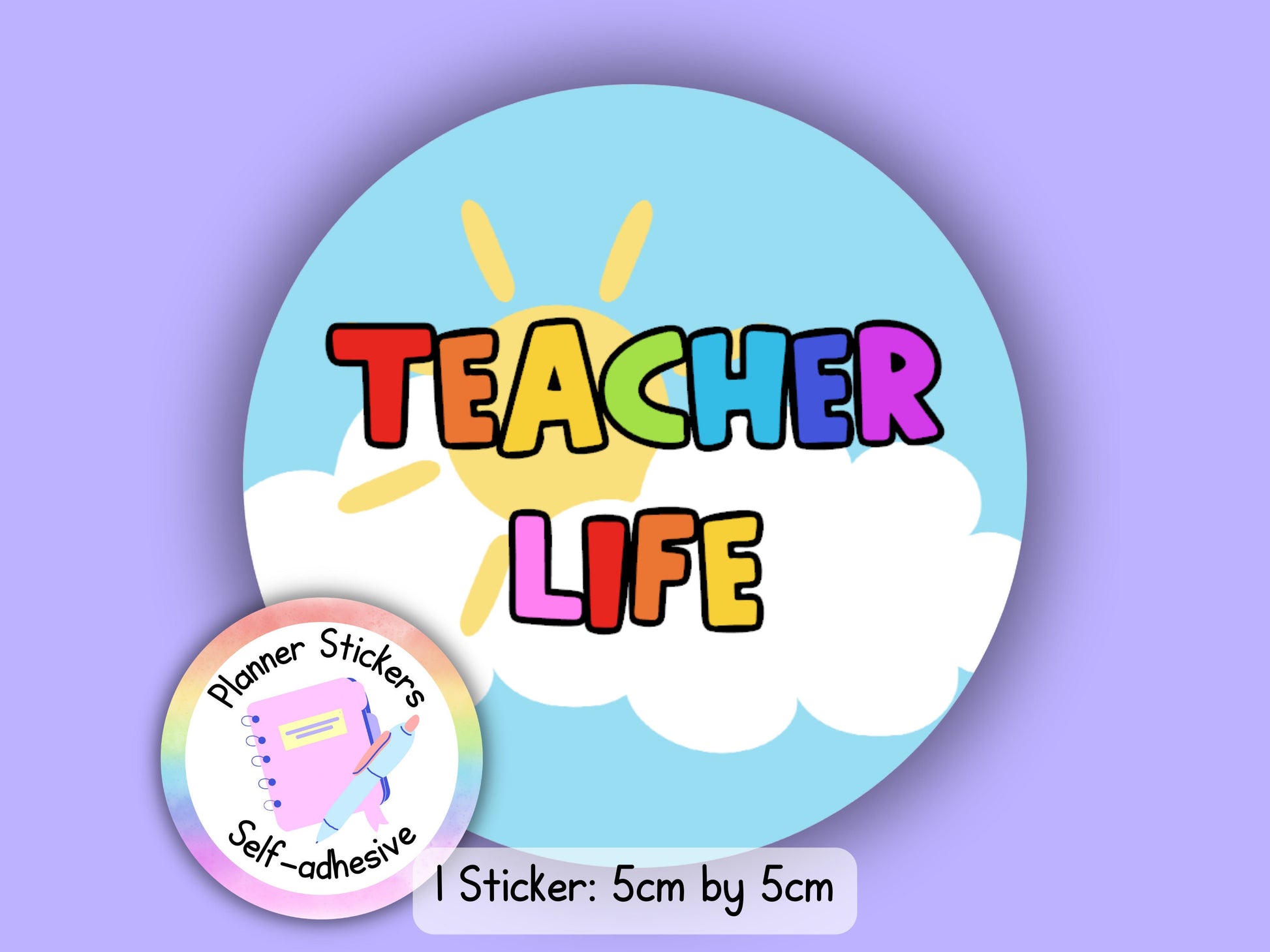Teacher Life Teacher Teaching Assistant Senco Sendco ECT Sticker (NOT WATERPROOF)