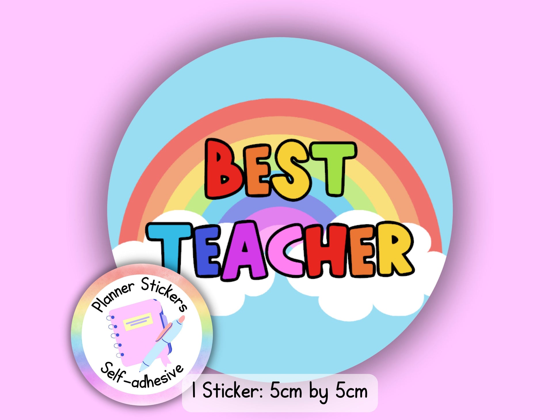 Best Teacher Teaching Assistant Senco Sendco ECT Sticker (NOT WATERPROOF)