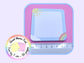 Rainbow Sky Spring Notepad Memo Pad Teacher Gift Homemade Notebook