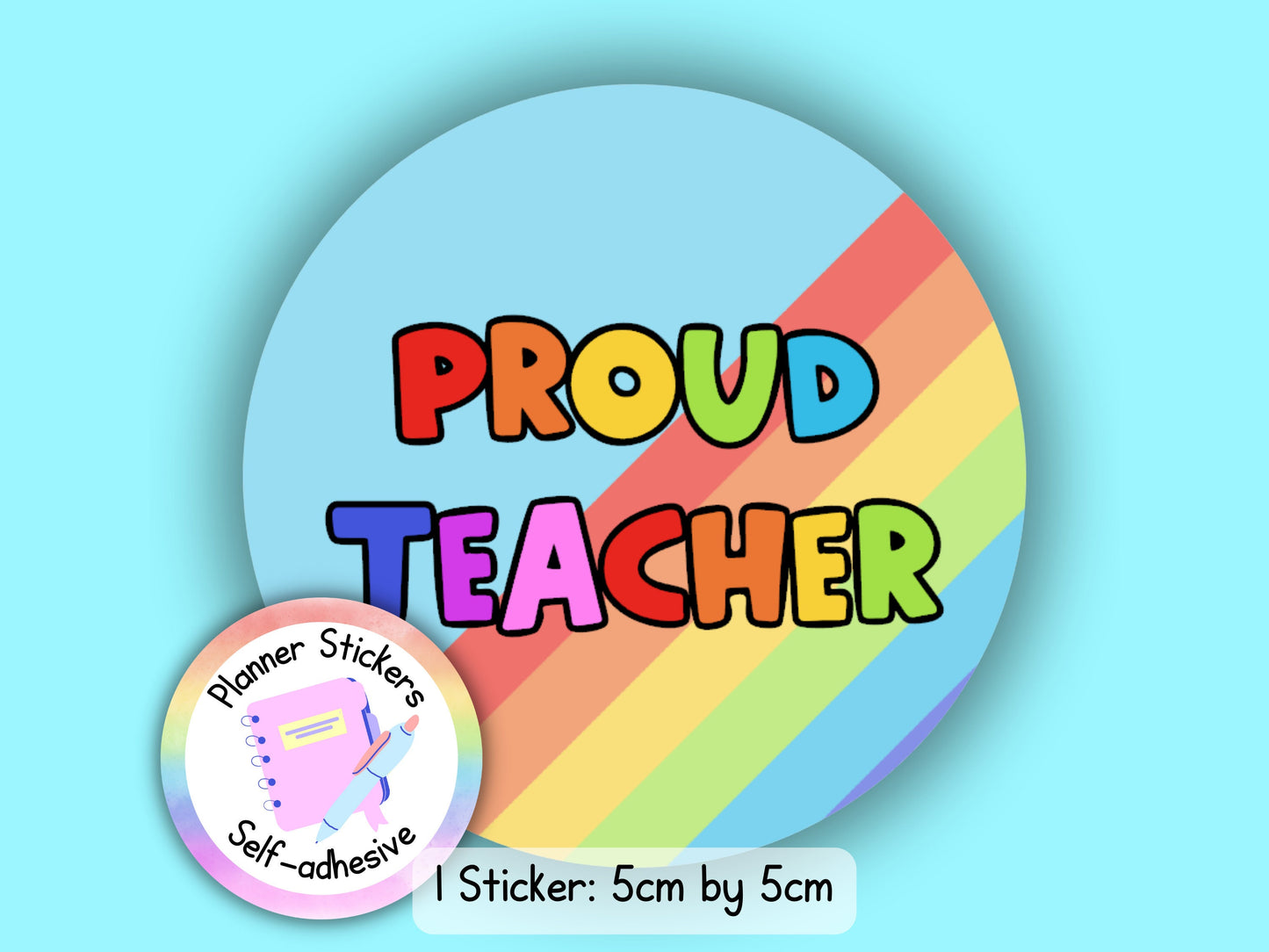 Proud Teacher Teaching Assistant Senco Sendco ECT Sticker (NOT WATERPROOF)
