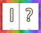 Rainbow Stars | printable display | bulletin | letters numbers symbols | classroom | print and cut