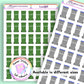 Rubbish Collection Planner Stickers Landfill Recycling