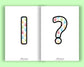 Children Hand Print Cute Rainbow Pattern | printable display | bulletin | letters numbers symbols | classroom | print and cut