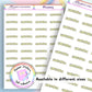 Planning Teacher Planner Stickers UK - 1 Sheet