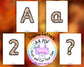 Autumn Leaves Bulletin Board Letters: Printable Classroom Decor (PDF)