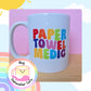 Teacher mug, end of year gift, teaching assistant present, funny mug, rainbow