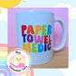 Teacher mug, end of year gift, teaching assistant present, funny mug, rainbow