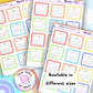 2027 Monthly Planner Stickers, Pastel Bullet Journal Stickers
